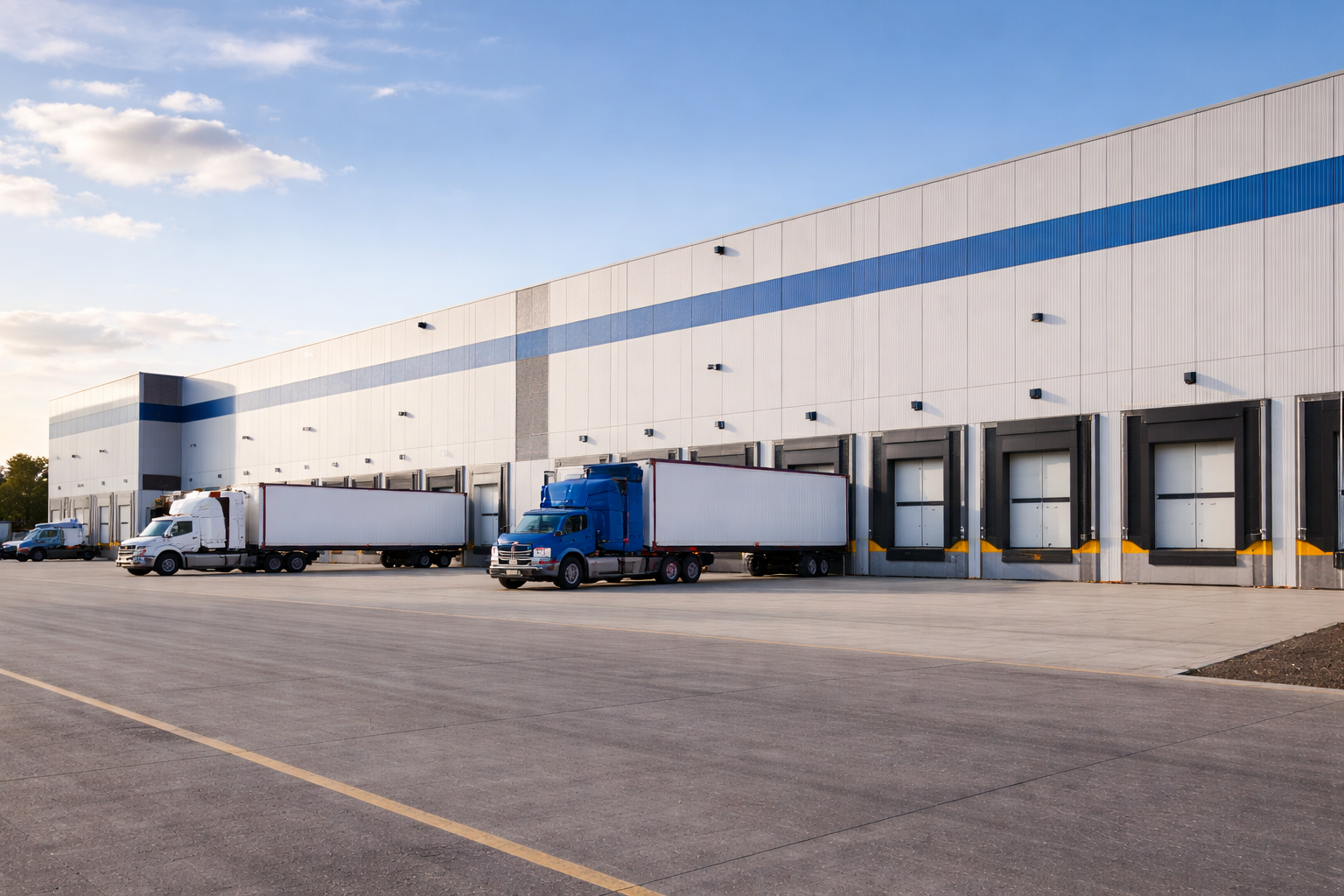 Warehouse loading area
