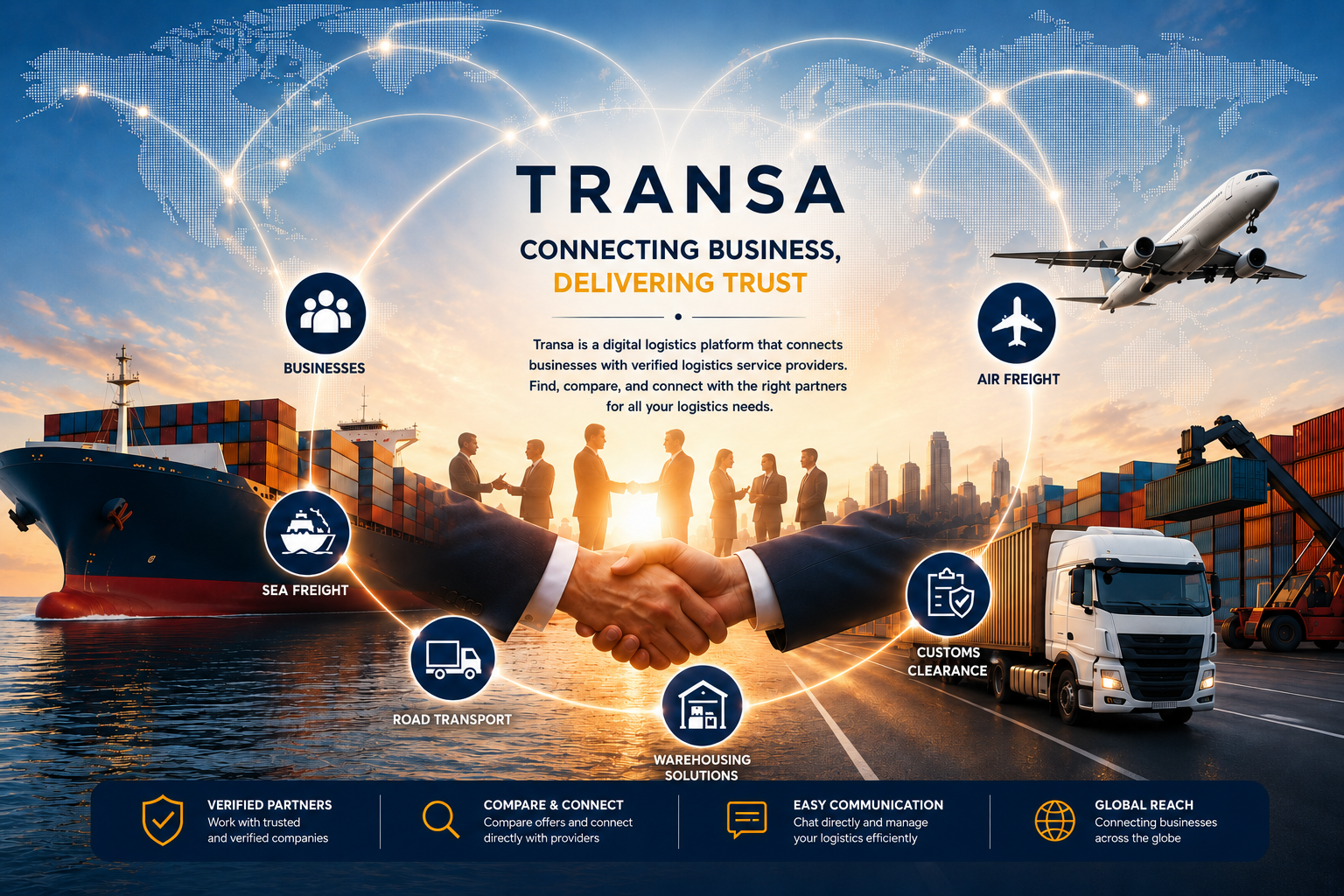 Transa — Connecting business, delivering trust